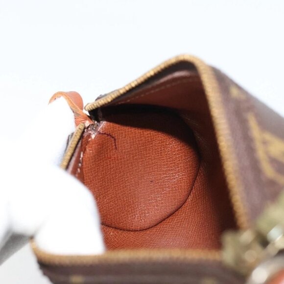 LOUIS VUITTON Monogram Papillon Pouch LV Auth - Picture 13 of 15